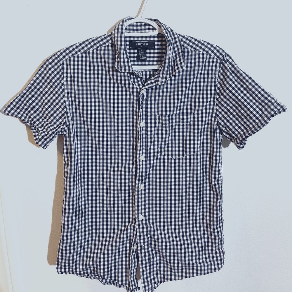 FOREVER21MEN Casual Button Down Shirt